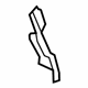Audi 8K5-810-613 Upper Reinforcement Audi 8K5-810-613 Upper Reinforcement