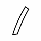 Audi 4L0-853-727-A-GRU Wheel Opening Molding Audi 4L0-853-727-A-GRU Wheel Opening Molding