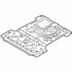 Audi 8P0-813-111-C Floor Pan Assembly Audi 8P0-813-111-C Floor Pan Assembly