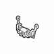 Audi 80A-853-231 Stay Bracket