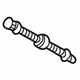 Audi 8N7-862-991 Drive Shaft Audi 8N7-862-991 Drive Shaft