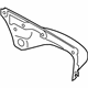 Audi 4G0-863-829-M Sound Absorber Audi 4G0-863-829-M Sound Absorber
