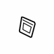 Audi 4M0-883-945-A-4PK Trim Plate Audi 4M0-883-945-A-4PK Trim Plate