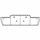 Audi 8U0-807-285-T94 License Bracket Audi 8U0-807-285-T94 License Bracket