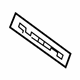 Audi 8J0-853-736-A-2ZZ Nameplate Audi 8J0-853-736-A-2ZZ Nameplate