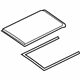 Audi 4M0-877-056-E Rear Glass