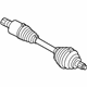 Audi 5N0-407-761-M Axle Assembly Audi 5N0-407-761-M Axle Assembly