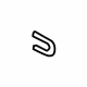 Audi 4E0-121-142 Lower Rear Hose Retainer Spring Audi 4E0-121-142 Lower Rear Hose Retainer Spring