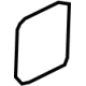 Audi 4KE-807-669-A Impact Bar Gasket Audi 4KE-807-669-A Impact Bar Gasket