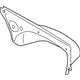 Audi 4G0-819-523-J Water Drain Panel Audi 4G0-819-523-J Water Drain Panel