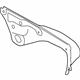 Audi 4G0-804-165-E Heat Shield Audi 4G0-804-165-E Heat Shield