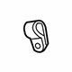 Audi N-102-546-01 Pipe Clip Audi N-102-546-01 Pipe Clip