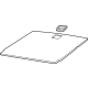 Audi 89A-861-529-8P9 Cargo Cover Audi 89A-861-529-8P9 Cargo Cover