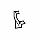 Audi 8T0-881-547 Retainer Plate