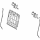 Audi 4L0-885-046-C-9AM Seat Back Frame Audi 4L0-885-046-C-9AM Seat Back Frame