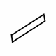 Audi 431-819-225 Reinforcement Beam Gasket