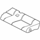 Audi 8N8-885-405-B-22A Cushion Cover