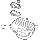 Audi 4N0-253-609-R Rear Muffler
