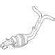 Audi 4N0-253-409-R Center Muffler