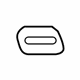 Audi 8S8-868-171-4PK Windshield Pillar Trim Cap