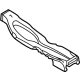 Audi 4K0-857-039-A Center Duct Audi 4K0-857-039-A Center Duct