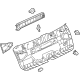 Audi 80F-867-979-4PK Lower Trim Panel Audi 80F-867-979-4PK Lower Trim Panel