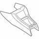 Audi 8A1-863-243-D-7DN Front Console Audi 8A1-863-243-D-7DN Front Console