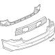 Audi 4K8-807-067-G-GRU Bumper Cover Audi 4K8-807-067-G-GRU Bumper Cover