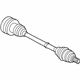 Audi 4F0-501-203-B Axle Assembly