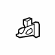 Audi 8E9-886-177-A Center Mount Audi 8E9-886-177-A Center Mount