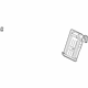 Audi 8E9-885-503-3BX Seat Back Frame Audi 8E9-885-503-3BX Seat Back Frame