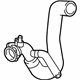 Audi 80A-122-055-AK Lower Hose Audi 80A-122-055-AK Lower Hose