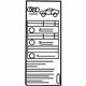 Audi 420-010-502-AH Tire Pressure Label Audi 420-010-502-AH Tire Pressure Label