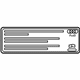 Audi 420-010-541-C Info Label Audi 420-010-541-C Info Label