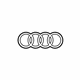 Audi 8X0-853-742-A-2ZZ Emblem Audi 8X0-853-742-A-2ZZ Emblem