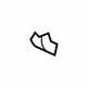 Audi 4F0-885-775-A Seat Back Pad Audi 4F0-885-775-A Seat Back Pad