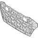 Audi 4M8-853-651-BL-ALZ Grille
