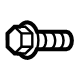 Audi N-912-070-01 Passenger Air Bag Bolt Audi N-912-070-01 Passenger Air Bag Bolt