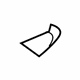 Audi 8U0-809-347 Filler Plate Audi 8U0-809-347 Filler Plate