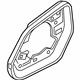 Audi 4M8-857-239-9B9 Glass Frame