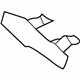 Audi 8N0-853-647-A-01C Nameplate Bracket