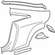 Audi 8J8-809-843 Quarter Panel