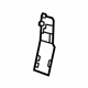 Audi 80A-883-317-C-4PK Hinge Cover End Cover