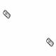 Audi 80A-885-933-4PK Latch