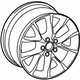 Audi 4F0-601-025-CD Wheel, Alloy Audi 4F0-601-025-CD Wheel, Alloy