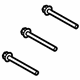 Audi N-912-045-01 Compressor Assembly Mount Bolt Audi N-912-045-01 Compressor Assembly Mount Bolt