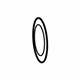 Audi 003-519-063 Air Inlet Duct Seal