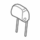 Audi 8W6-881-901-AB-38M Headrest