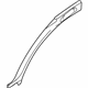 Audi 4B5-867-233-C-25R Windshield Pillar Trim Audi 4B5-867-233-C-25R Windshield Pillar Trim