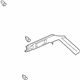 Audi 4B5-867-245-E-25R Upper Trim Panel Audi 4B5-867-245-E-25R Upper Trim Panel